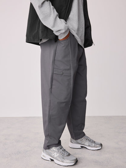 Baker by Ted Baker Black 3 Piece Gilet Grey Marl T-Shirt and Woven Cargo Trousers Set - image 11