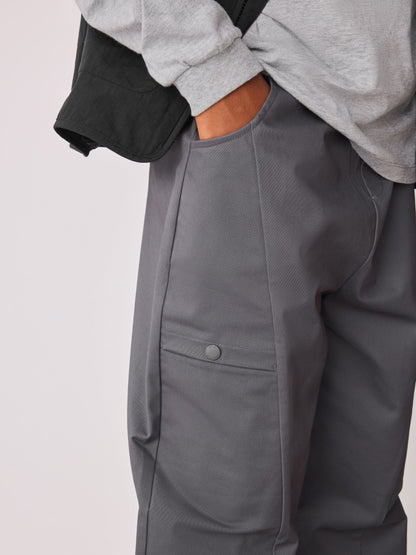 Baker by Ted Baker Black 3 Piece Gilet Grey Marl T-Shirt and Woven Cargo Trousers Set - image 13