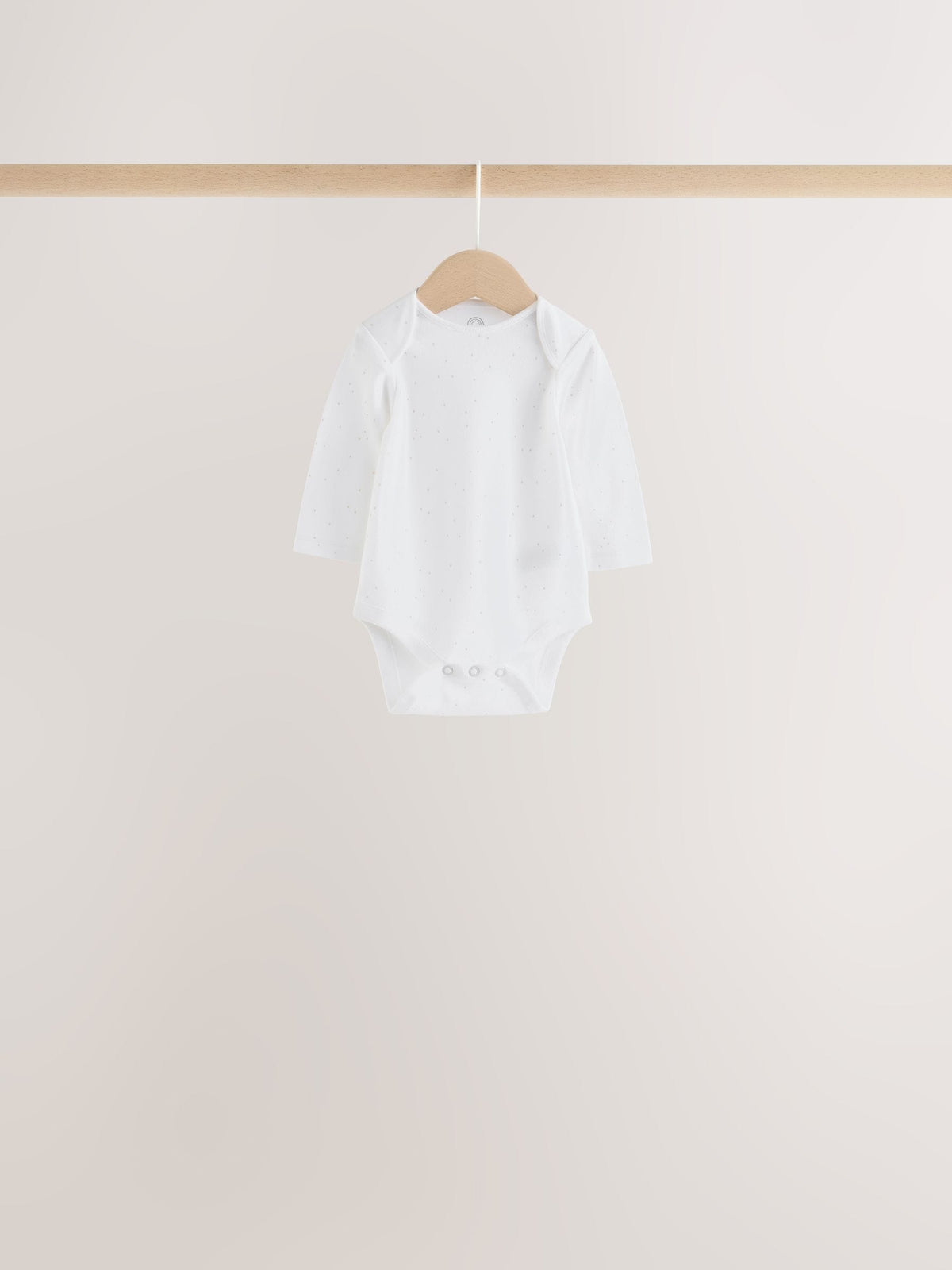 Dsiney Kidz - White Mini Safari Animals Long Sleeve Baby Bodysuits 5 Pack image 6