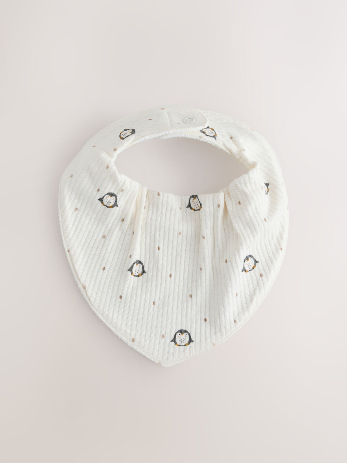 White Winter Character Dribble Bibs 3 Pack - image 4