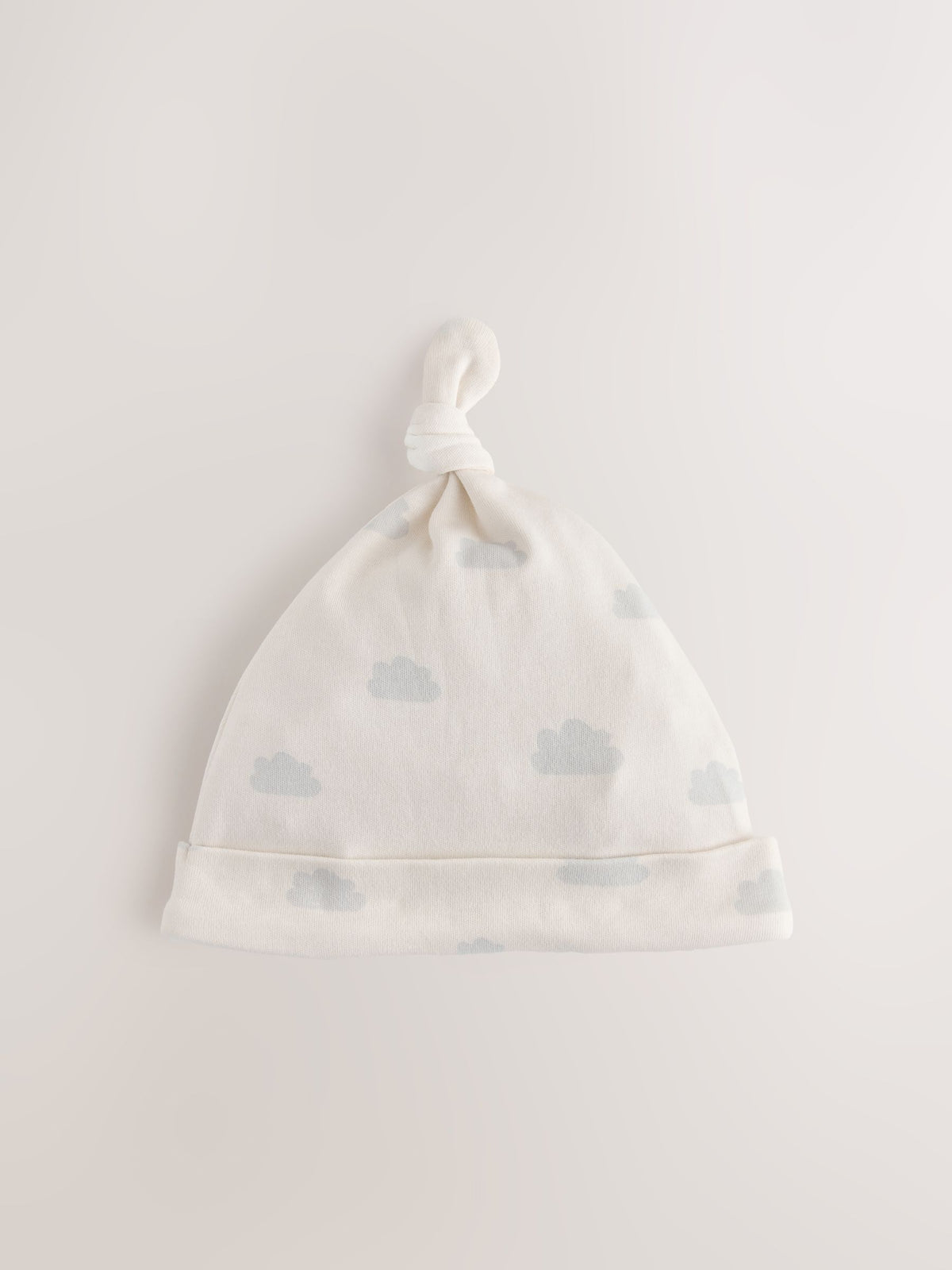 Pale Blue Cloud Beanies 3 Pack (0-12mths) - image 2