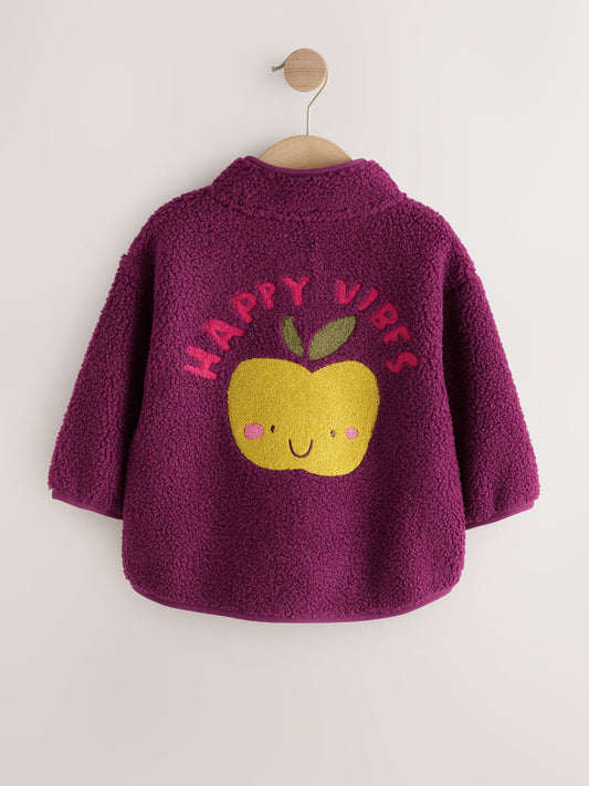 Dsiney Kidz - Purple Zip Through Fleece (3mths-7yrs) image 2