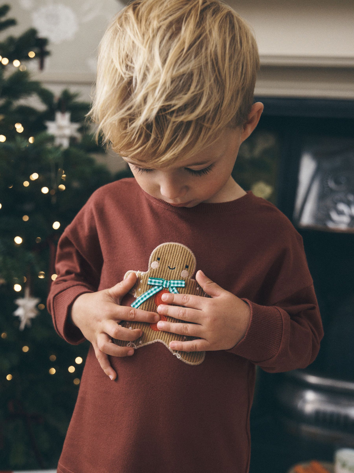 Gingerbread Check Christmas Pyjamas (9mths-10yrs) - image 4