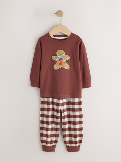 Gingerbread Check Christmas Pyjamas (9mths-10yrs) - image 5