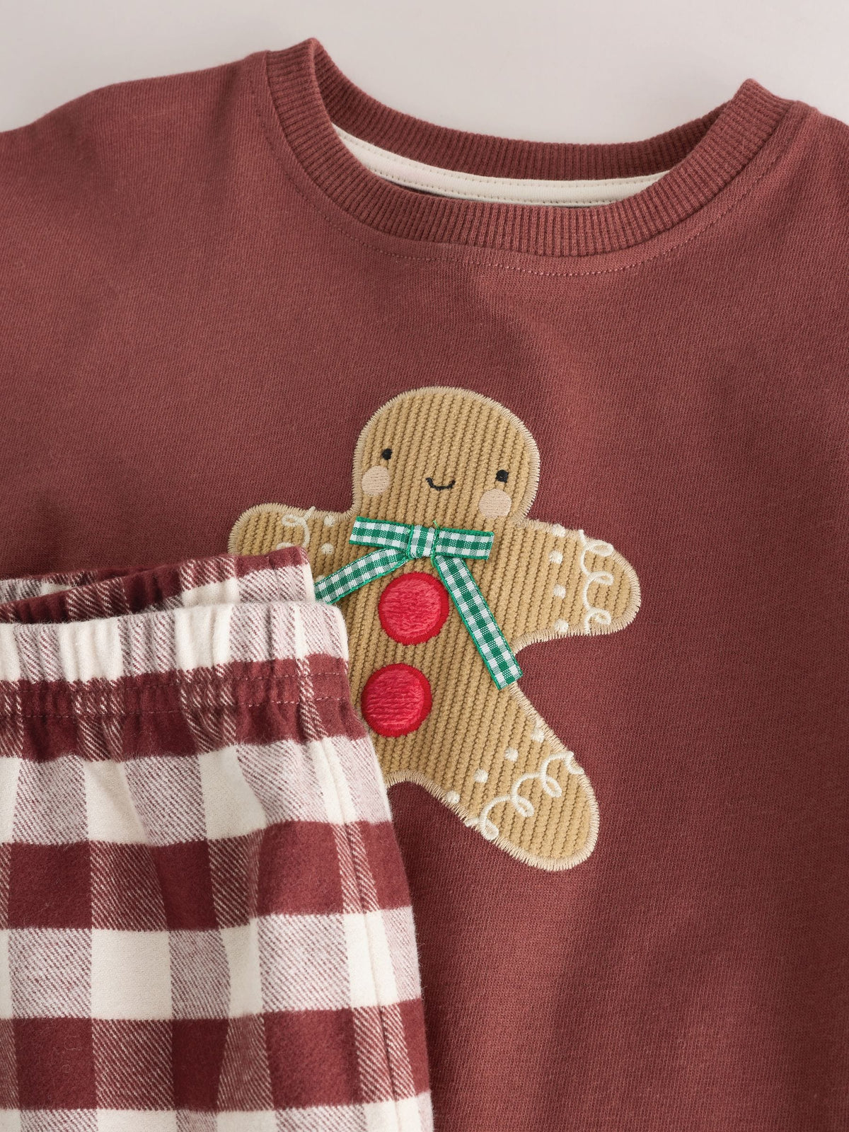 Gingerbread Check Christmas Pyjamas (9mths-10yrs) - image 7