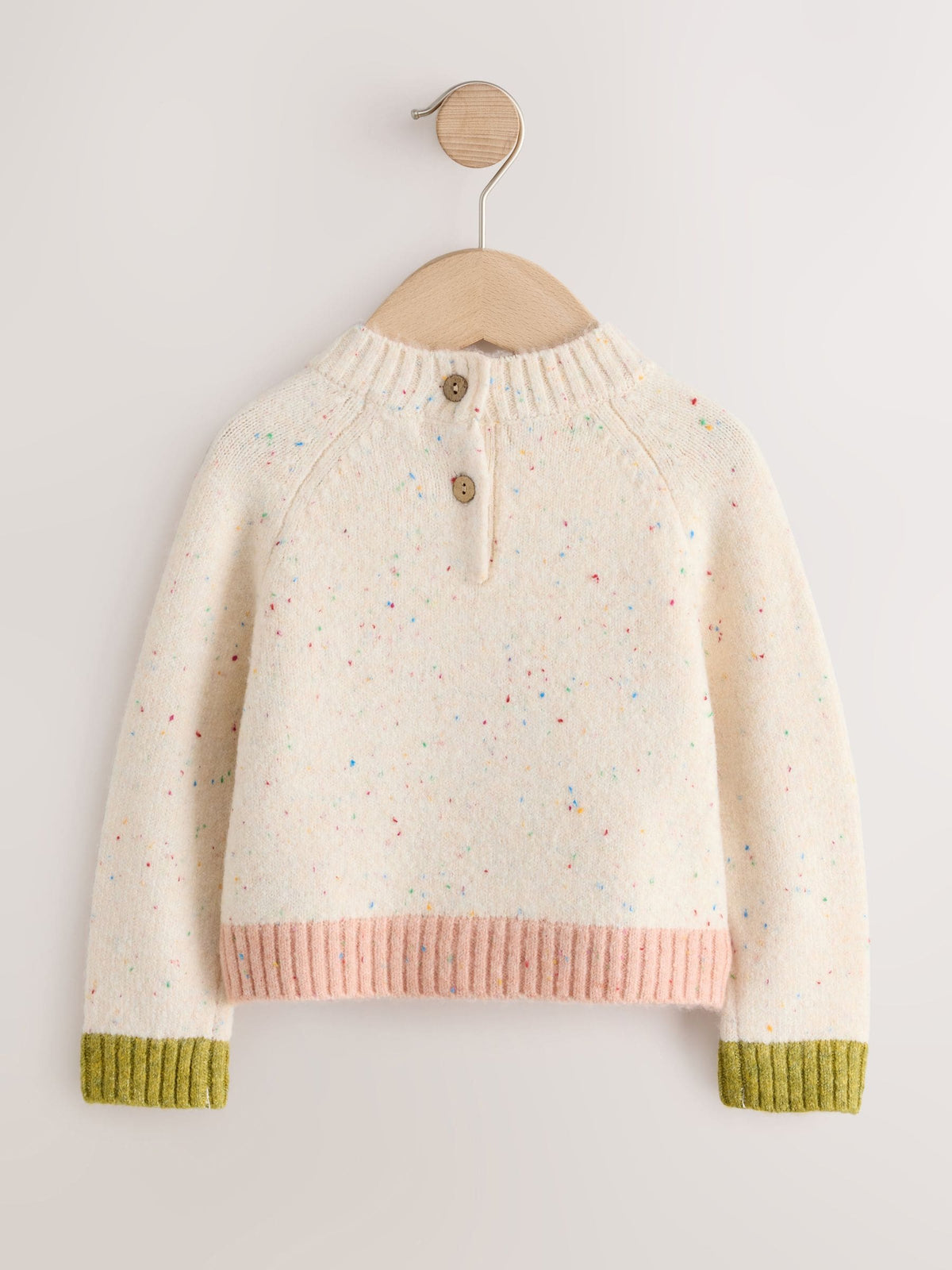 Ecru Home Sweet Home Christmas Jumper (3mths-7yrs) - image 5