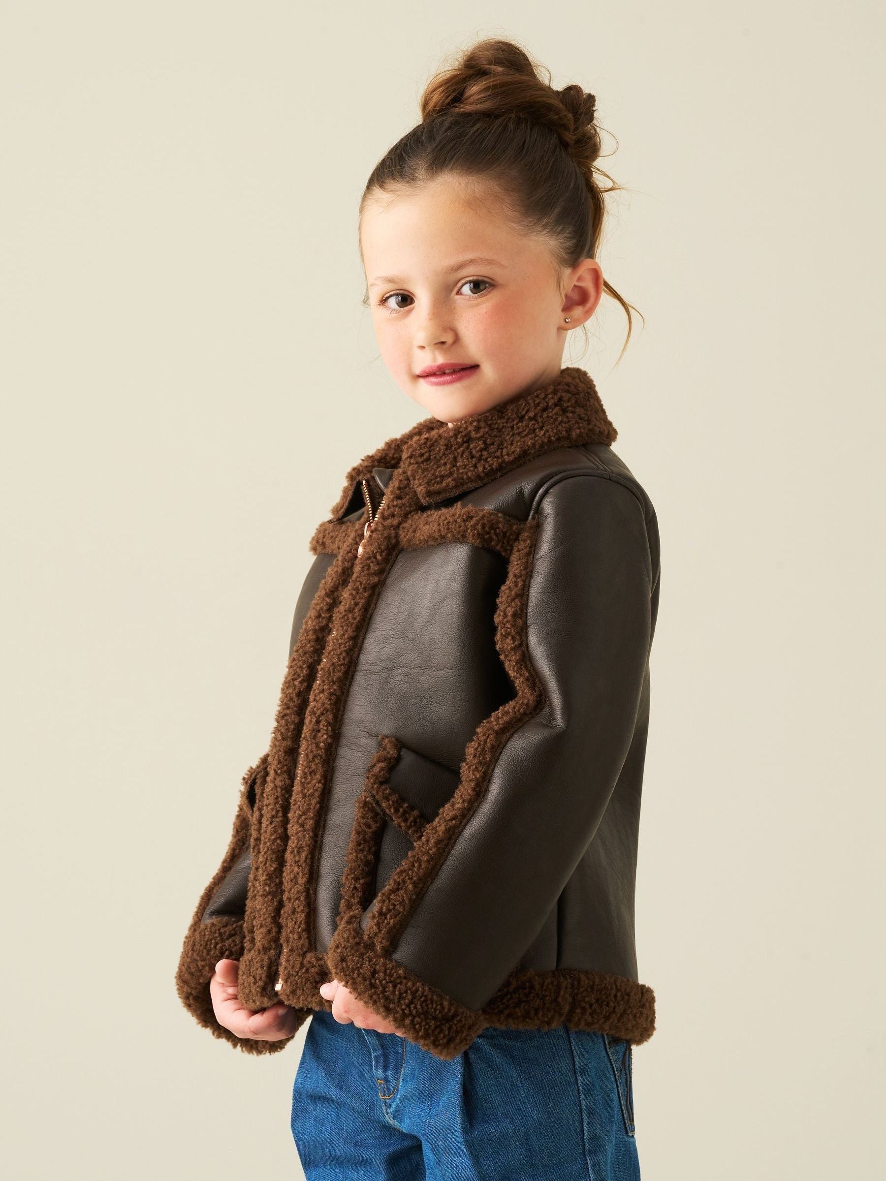 Dsiney Kidz - Angel & Rocket Brown River Chocolate Aviator image 6