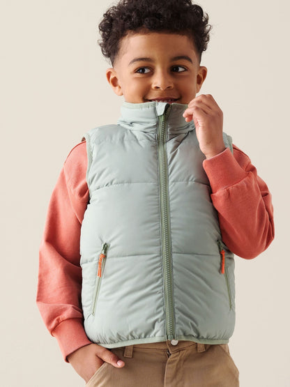 Dsiney Kidz - Angel & Rocket Green Ryder Reversible Gilet image 1