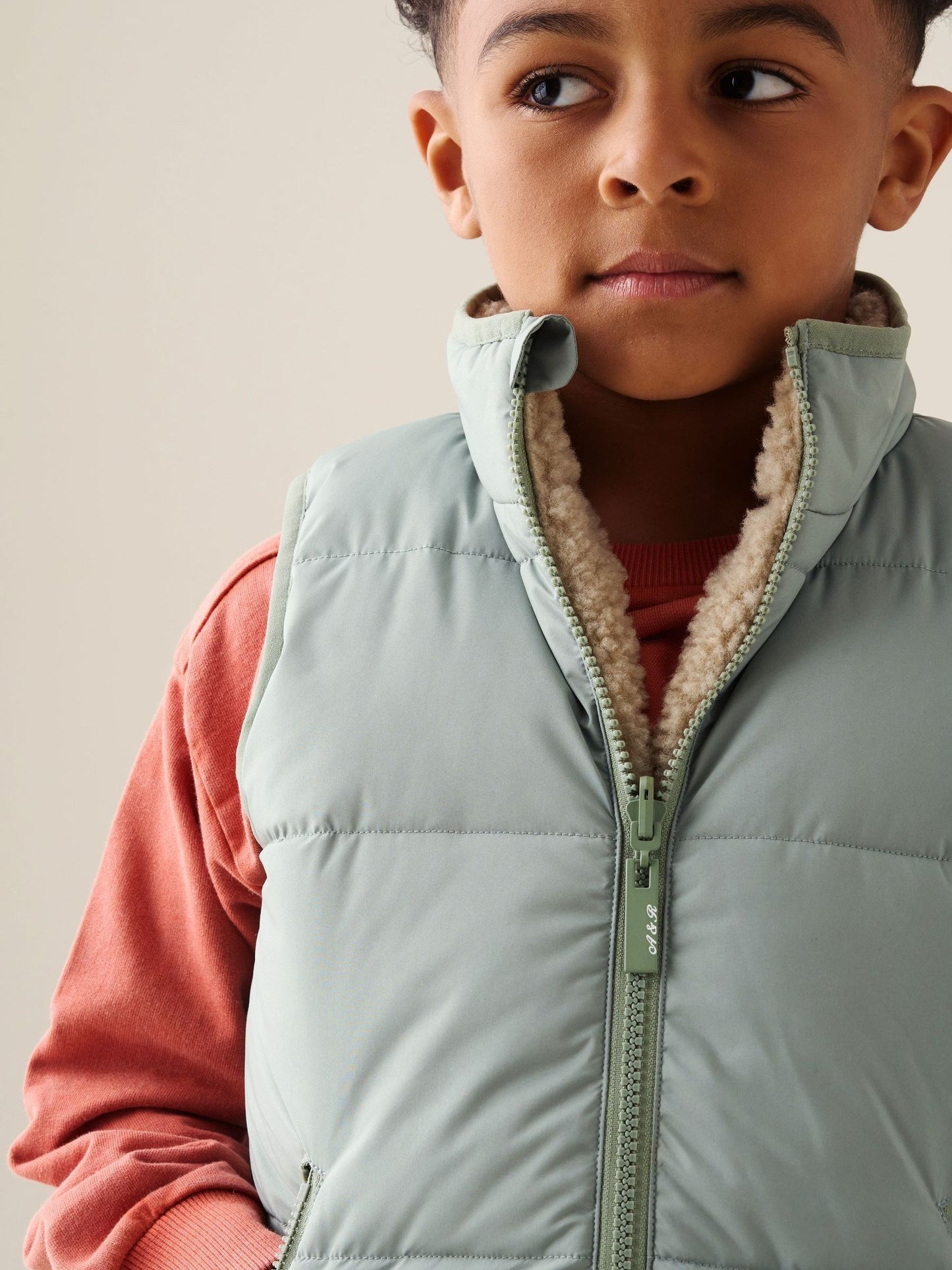 Dsiney Kidz - Angel & Rocket Green Ryder Reversible Gilet image 7