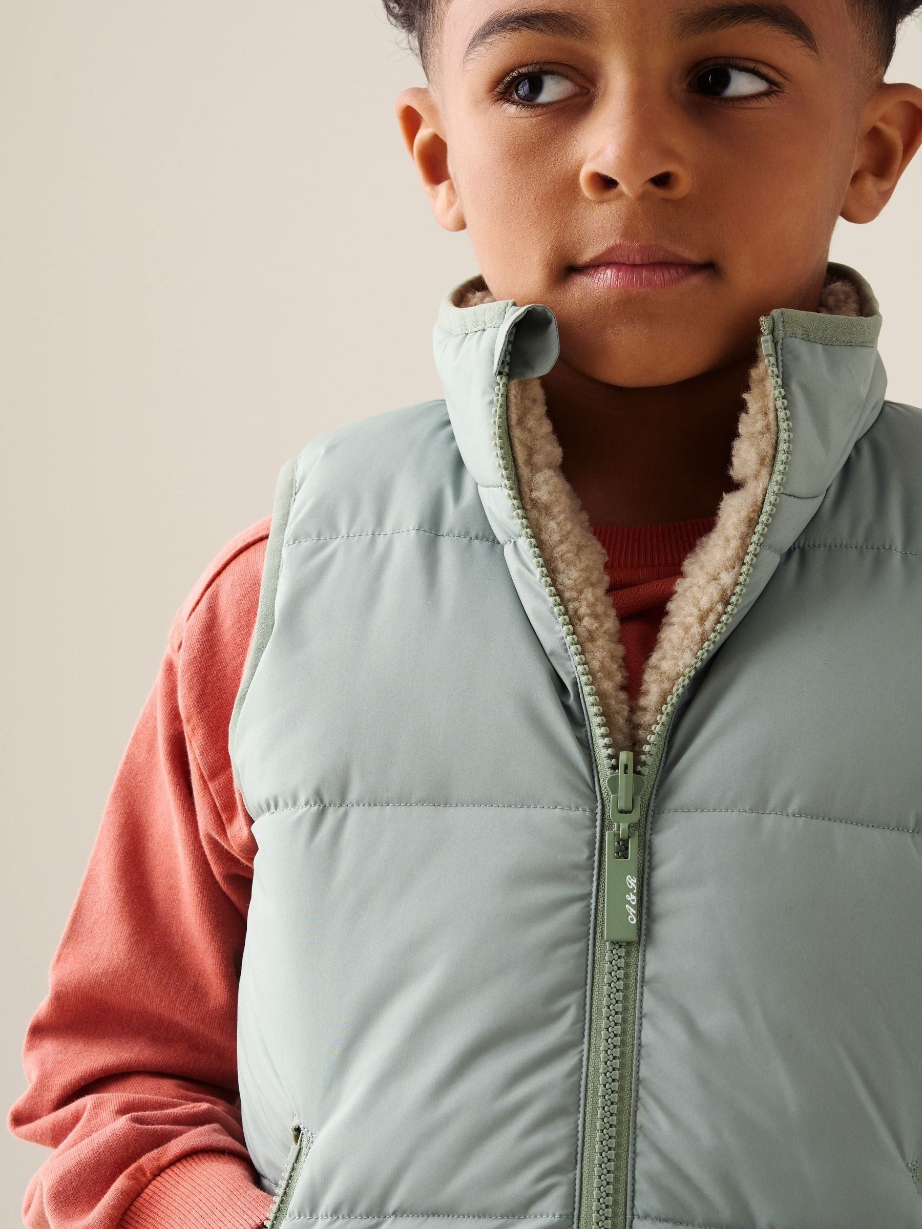 Dsiney Kidz - Angel & Rocket Green Ryder Reversible Gilet image 7