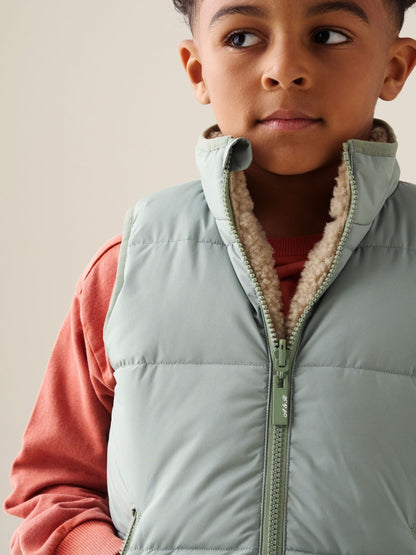 Dsiney Kidz - Angel & Rocket Green Ryder Reversible Gilet image 7