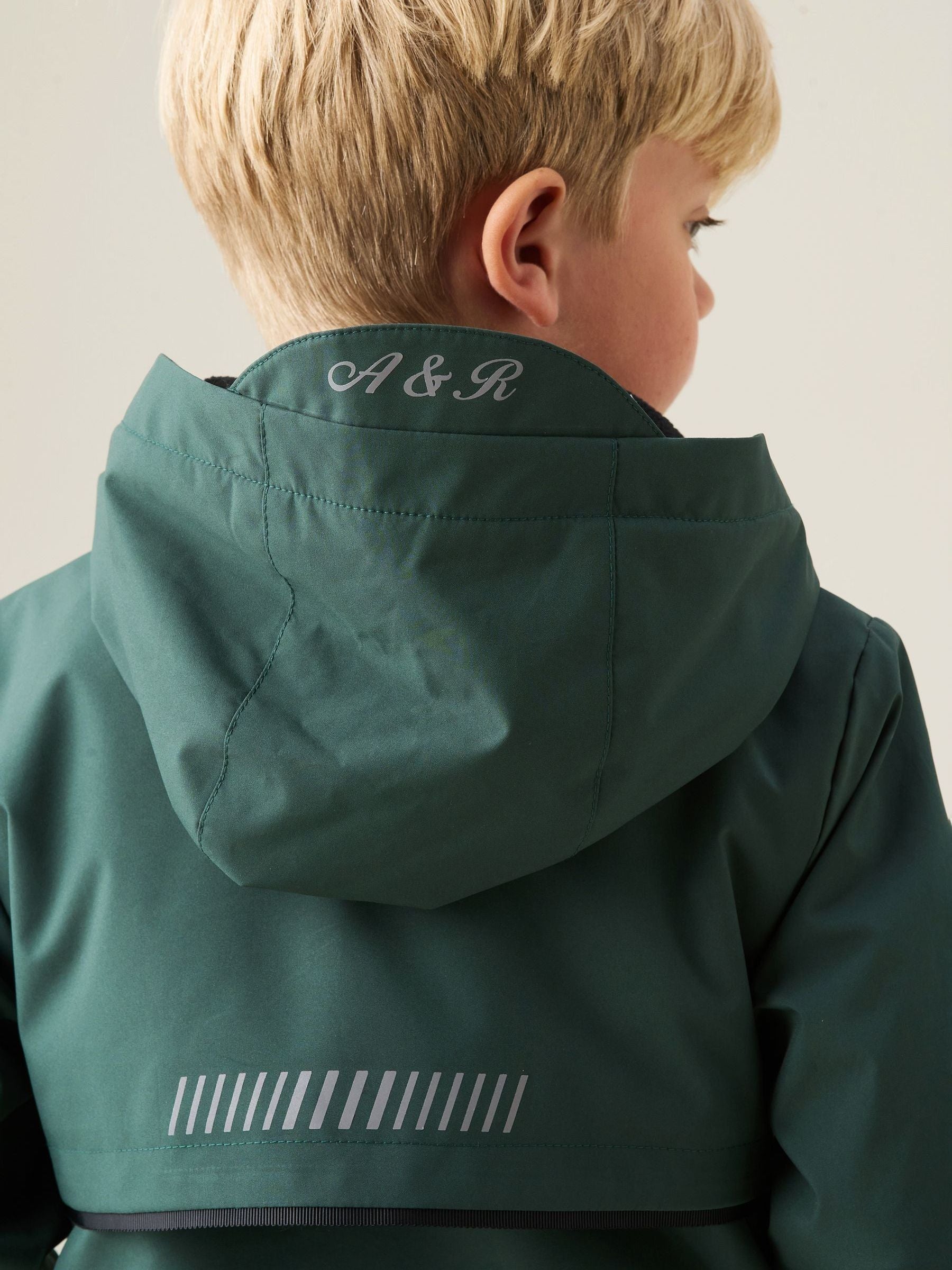 Dsiney Kidz - Angel & Rocket Green Brayden Lightweight Fleece Lined Jacket image 8