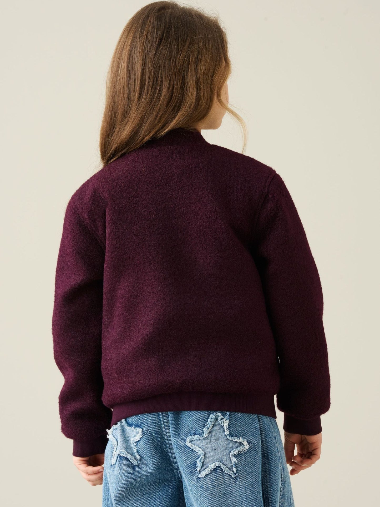 Dsiney Kidz - Angel & Rocket Red Brodie Boucle Jacket image 3