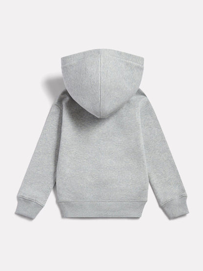 Dsiney Kidz - New Balance Grey Brushback Stacked Logo Hoodie image 2