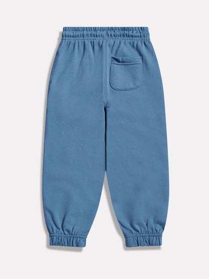 New Balance Blue Small Logo French Terry Joggers image 2