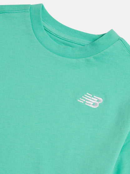 Dsiney Kidz - New Balance Green Small Logo Jersey T-Shirt image 3