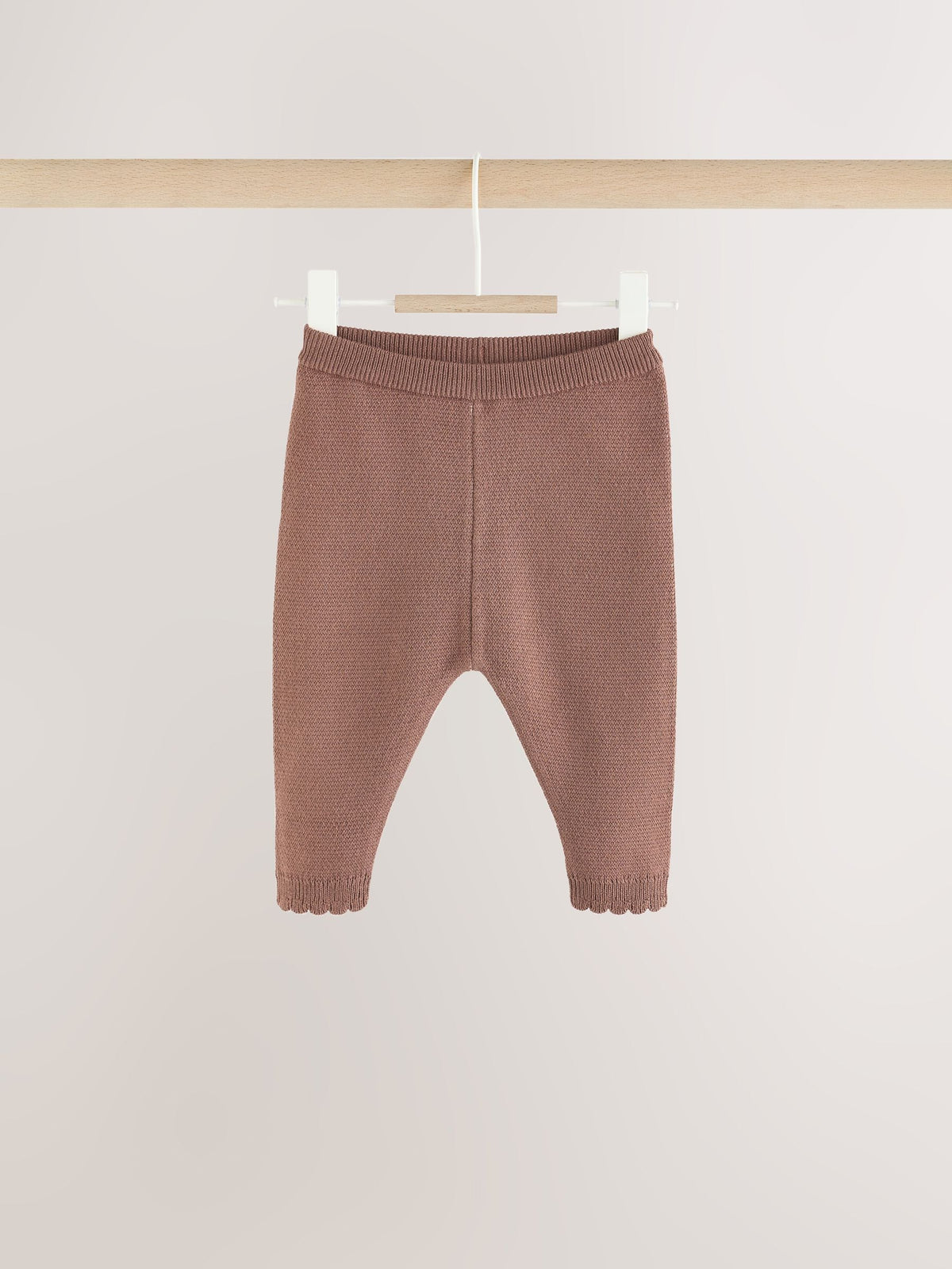 Chocolate Brown Fairisle Knitted Jumper and Legging Baby Set 2 Piece (0mths-2yrs) - image 8