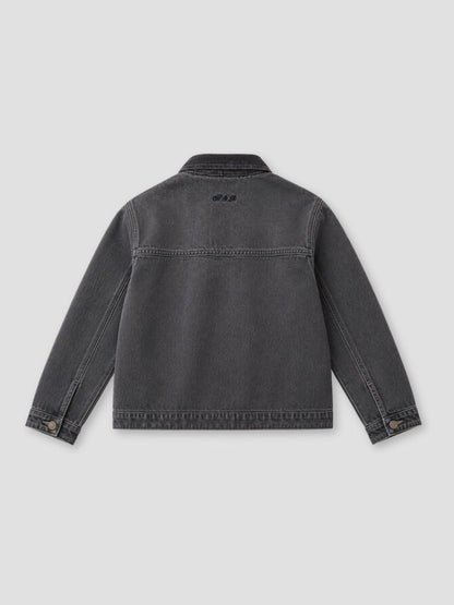 Dsiney Kidz - Angel & Rocket Grey Malik  Cord Detail Denim Jacket image 8