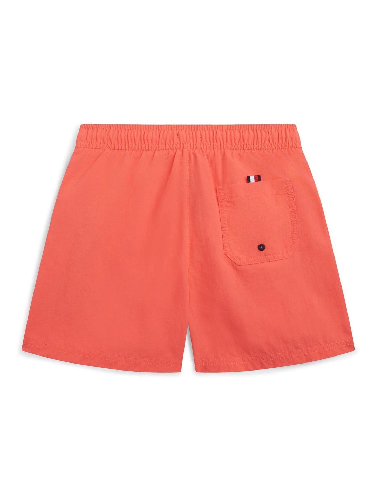 Tommy Hilfiger Pink Original Logo Embroidery Mid Length Swim Shorts image 2