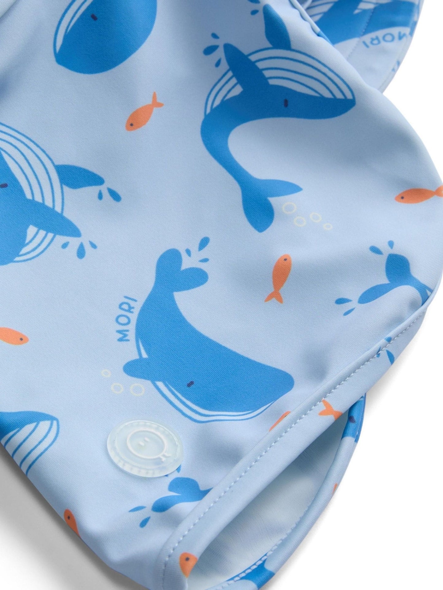 MORI Blue Whale Song Sunsafe Swim Hat image 3