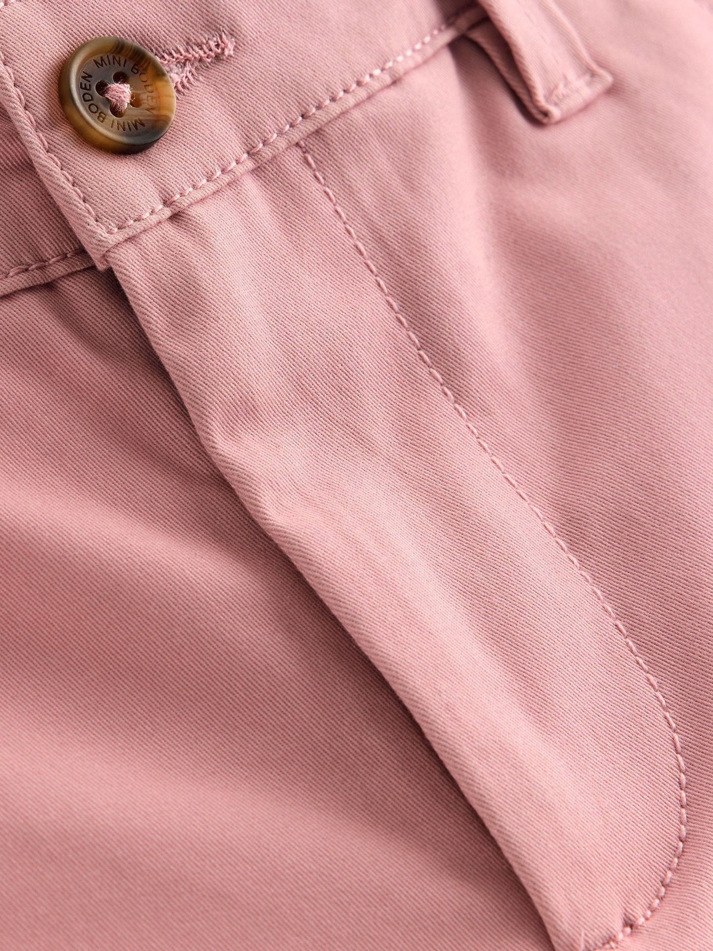 Boden Pink Classic Chino Shorts image 3