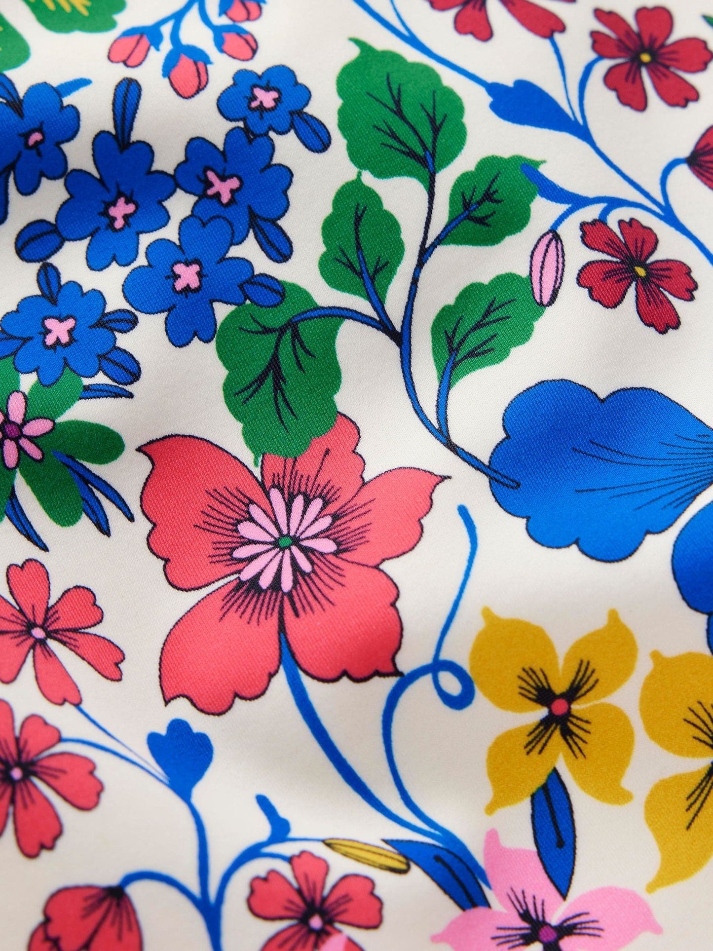Boden Red Hallie Frill Strap Swimsuit image 3