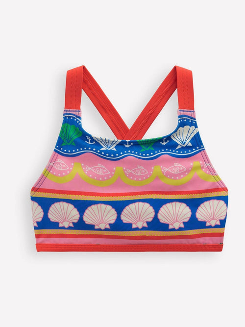 Dsiney Kidz - Boden Pink Cross Back Bikini Top image 1