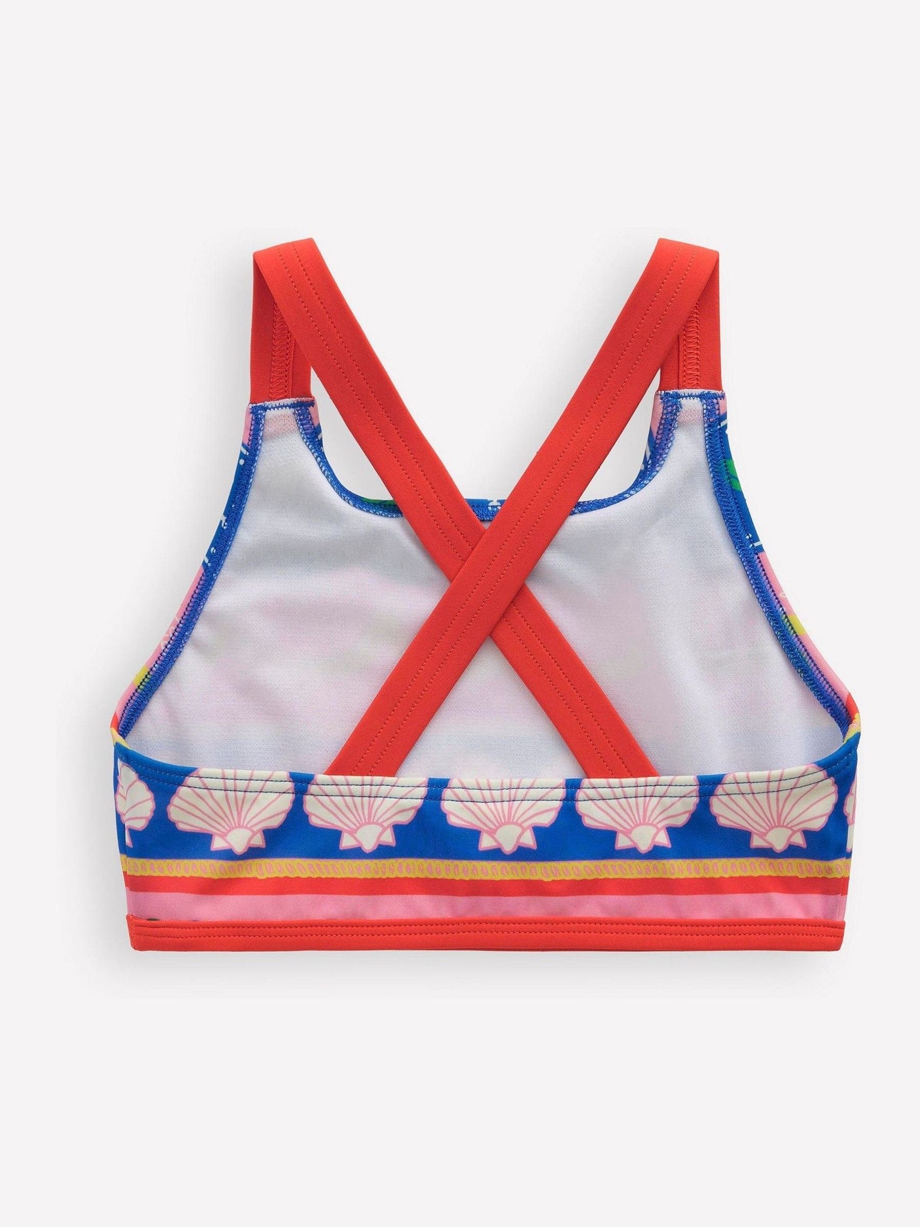 Boden Pink Cross Back Bikini Top image 2