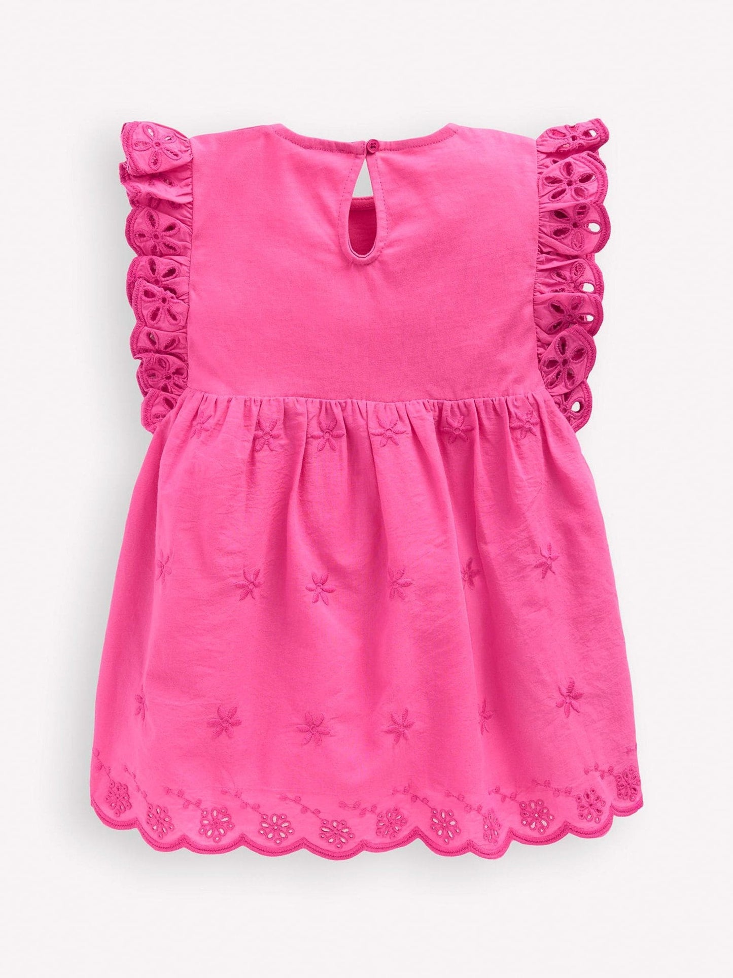 Boden Pink Fabric Mix Broderie Top image 2