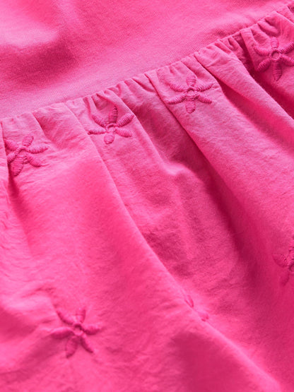 Boden Pink Fabric Mix Broderie Top image 3