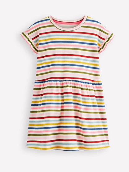 Boden Blue Jersey T-Shirt Dress image 1