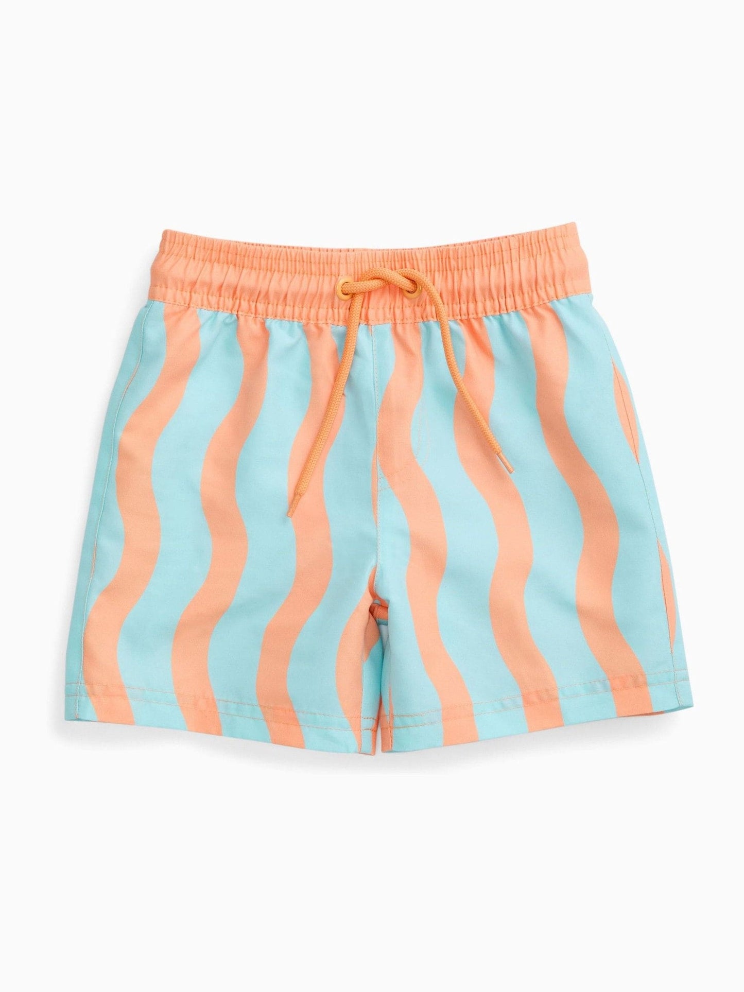 KIDLY by MORI Turquiose Orange Sunsafe Board Shorts image 4