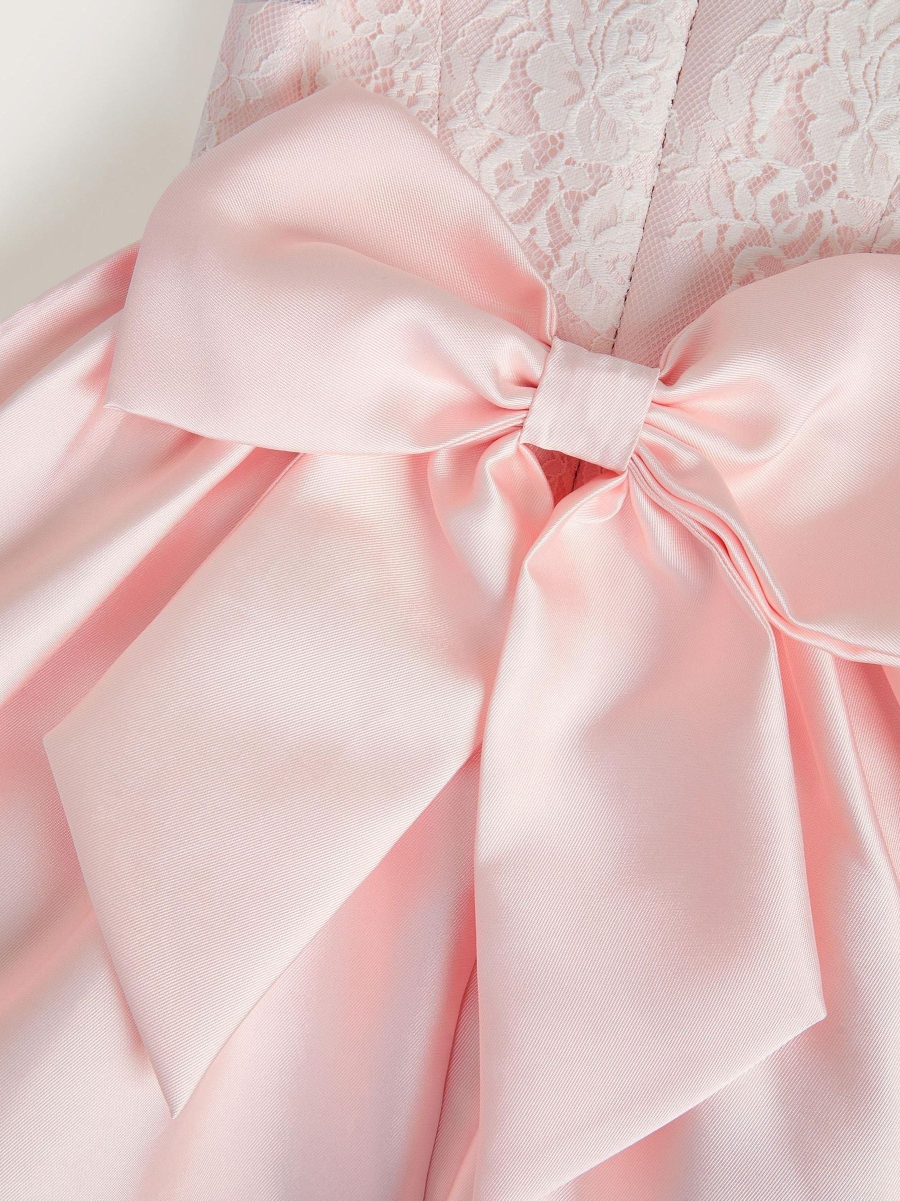 Monsoon Pink Juno Lace Bodice Party Dress image 3