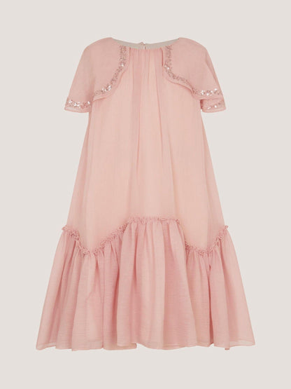 Monsoon Pale Pink Elena Sequin Swing Party Dress image 3