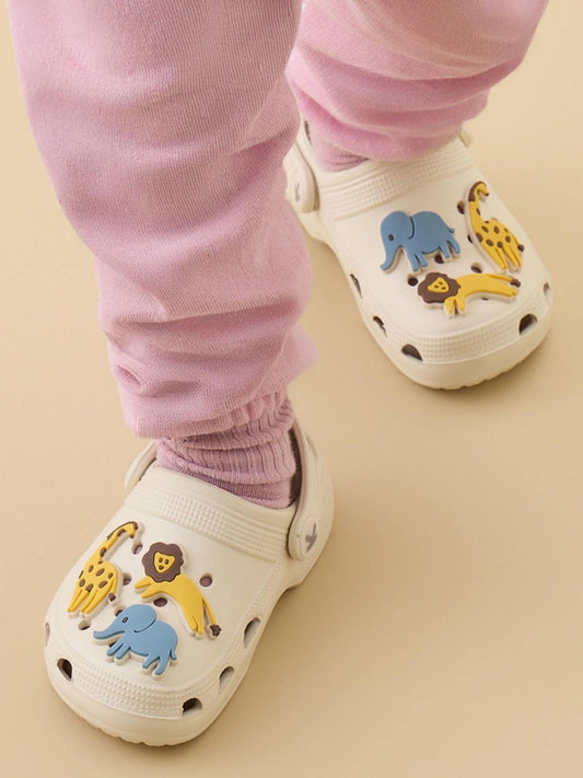 KIDLY by MORI Cream Soft Foam Clog Safari Sandals image 1
