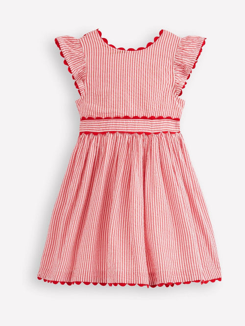 Dsiney Kidz - Boden Pink Ric Rac Trim Flutter Dress image 1