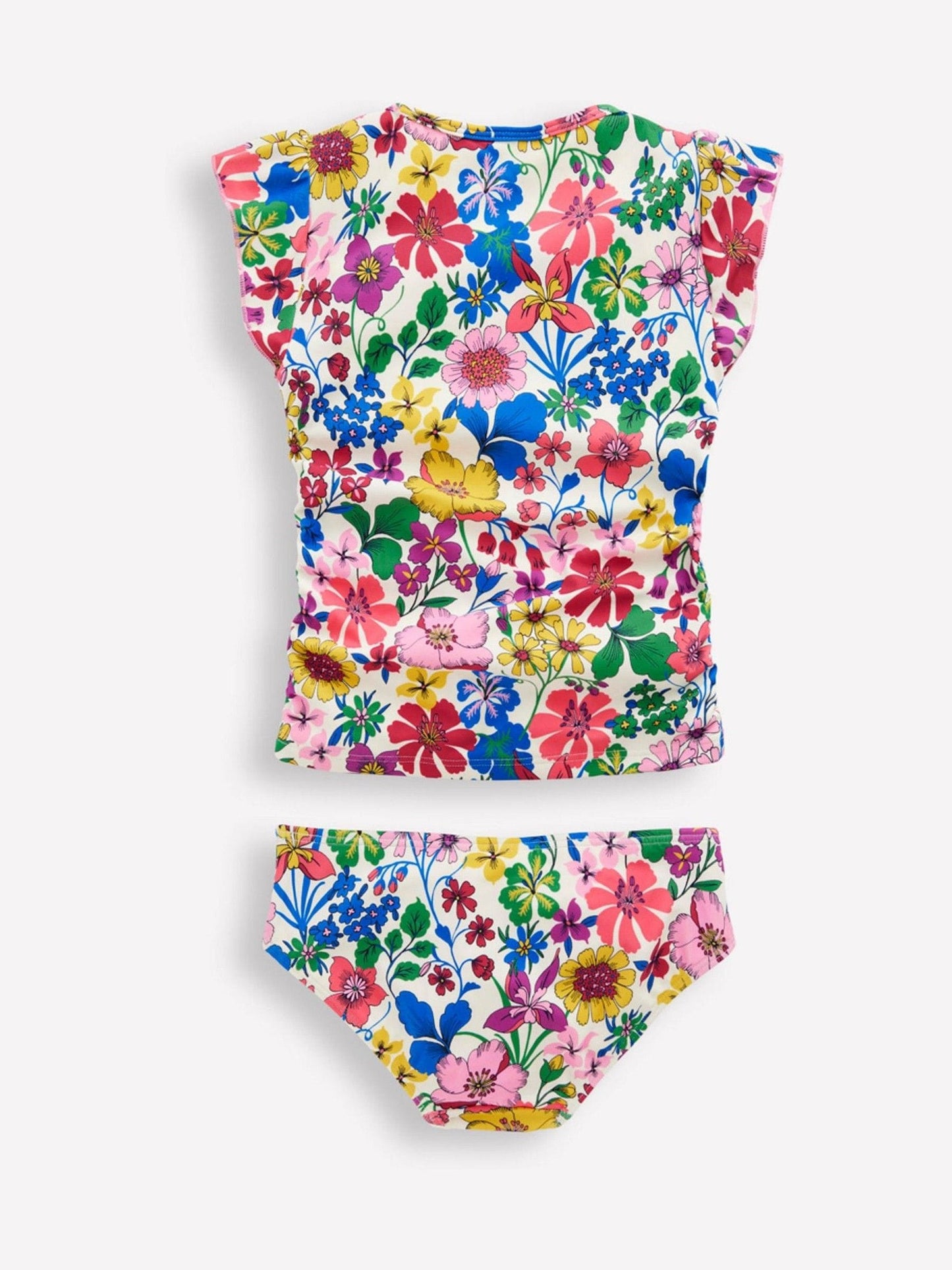 Boden Blue Ruched Tankini Set image 2