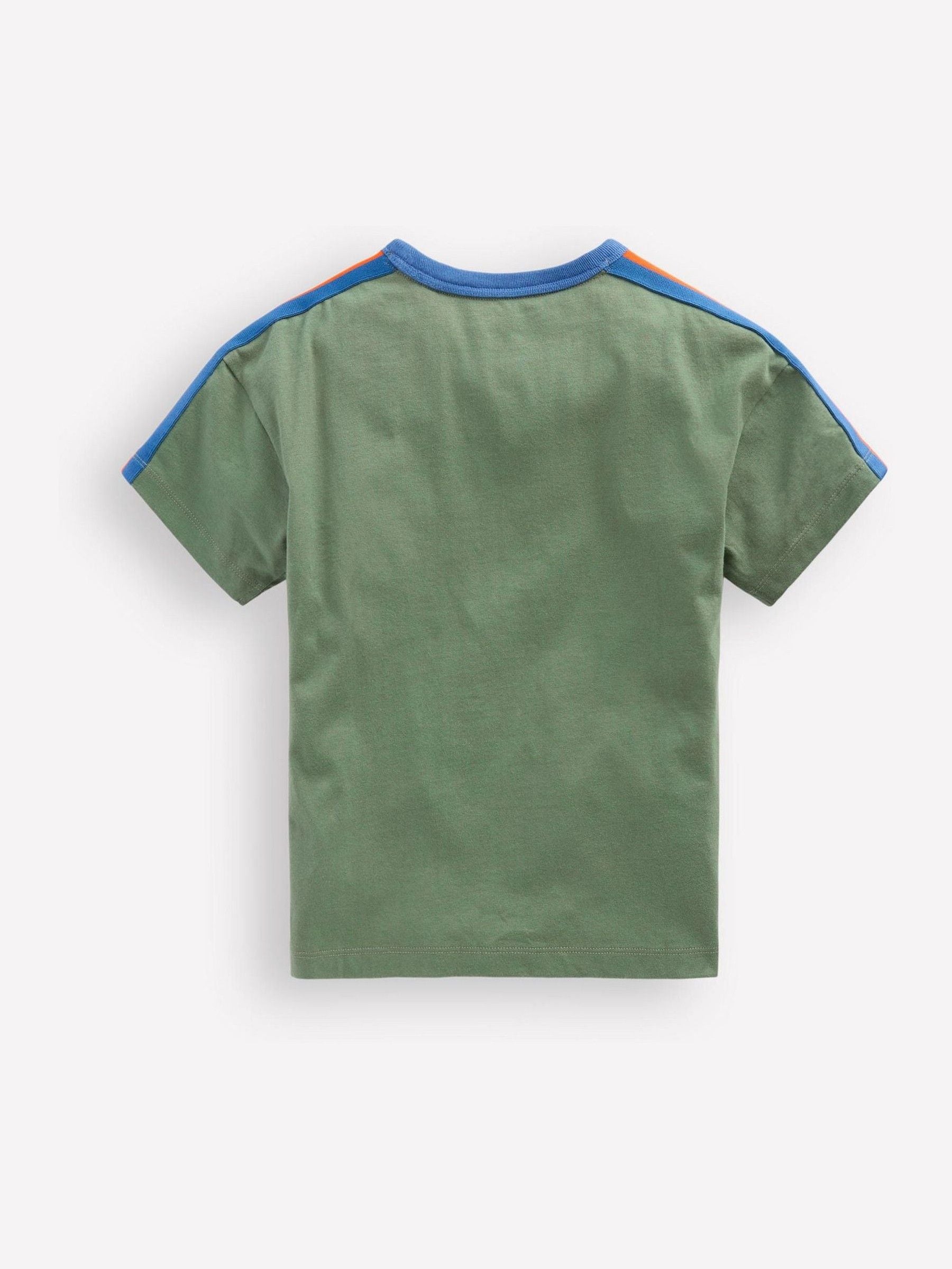 Boden Green Relaxed Rainbow Tape T-Shirt image 2