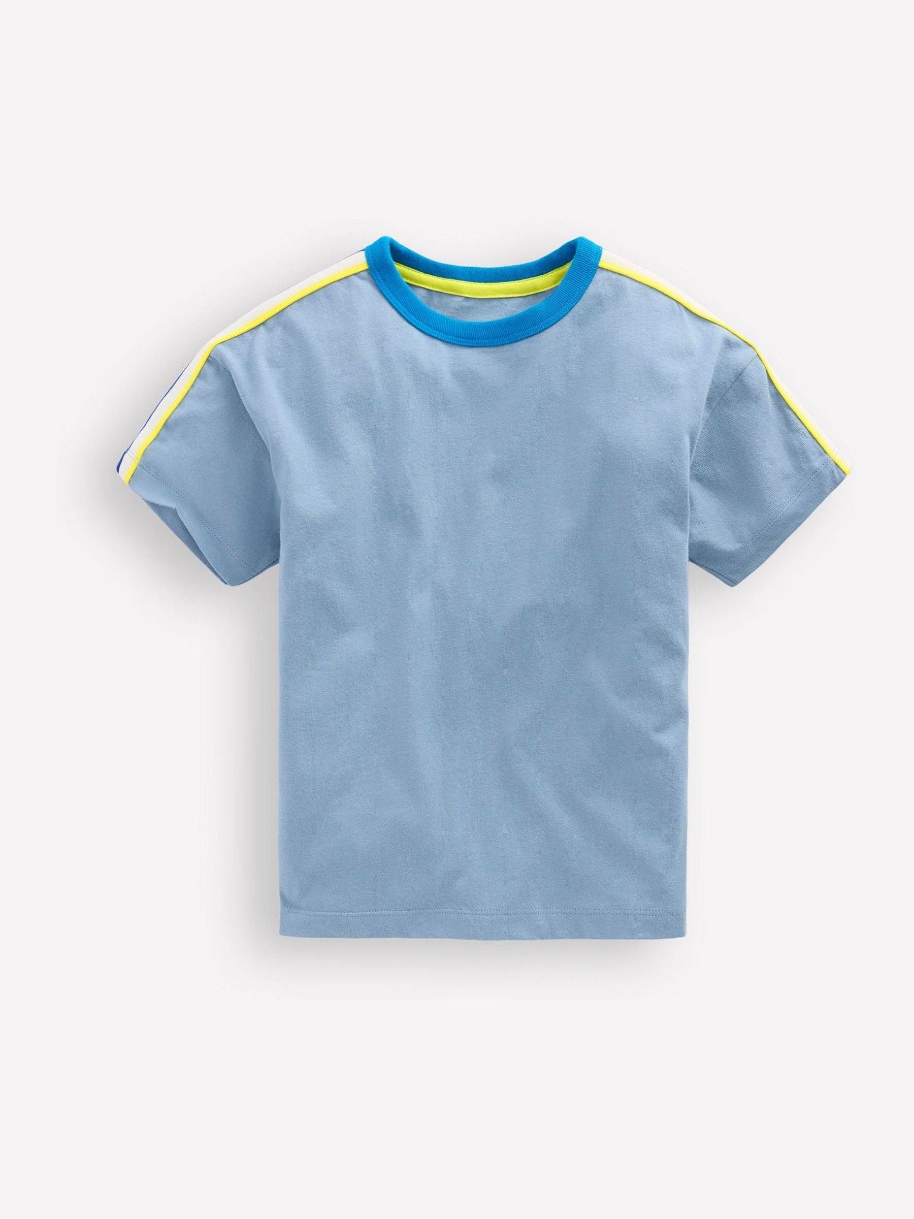 Boden Blue Relaxed Rainbow Tape T-Shirt image 1