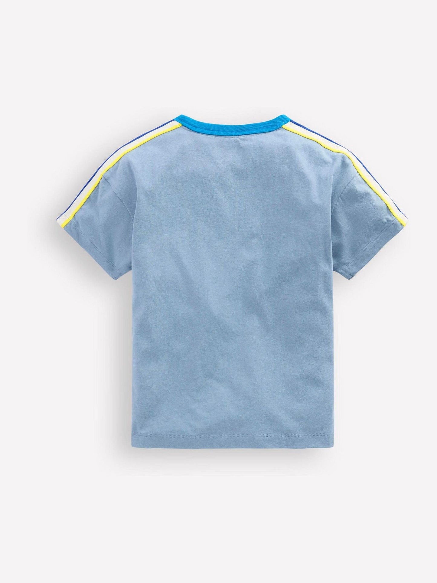 Boden Blue Relaxed Rainbow Tape T-Shirt image 2