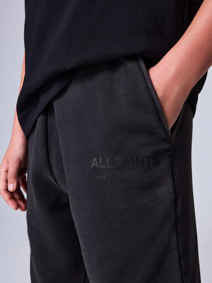 Dsiney Kidz - smALLSAINTS Washed Black Underground Sweat Shorts image 4