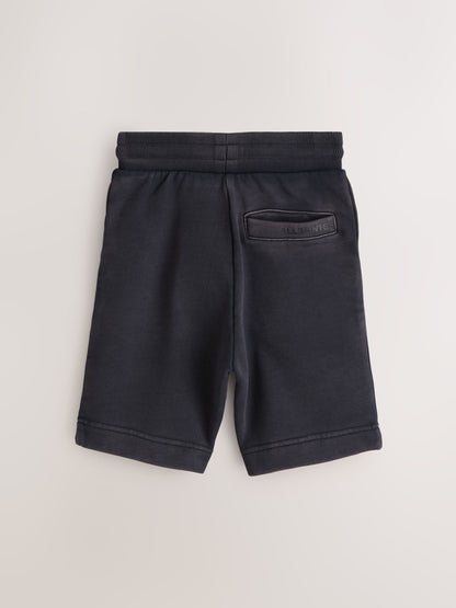 Dsiney Kidz - smALLSAINTS Washed Black Underground Sweat Shorts image 7