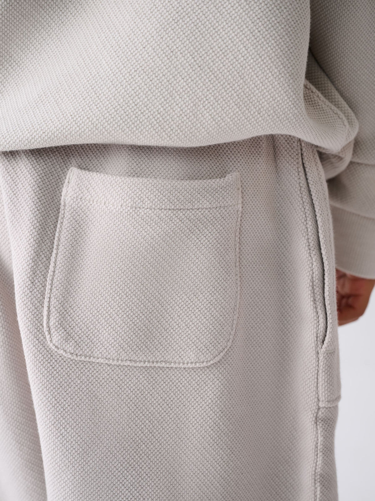 smALLSAINTS Grey Baseball Top and Joggers Set - image 8