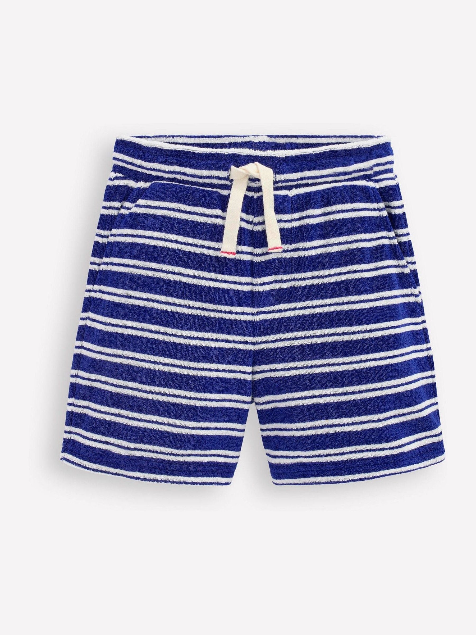 Boden Blue Towelling Shorts image 1