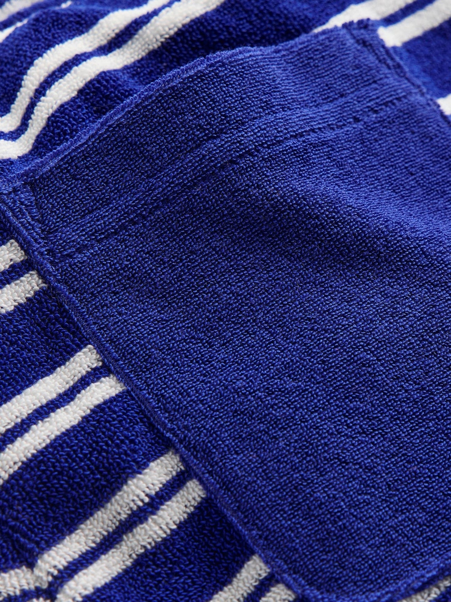 Boden Blue Towelling Shorts image 3