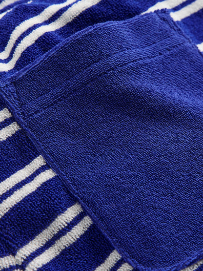 Boden Blue Towelling Shorts image 3