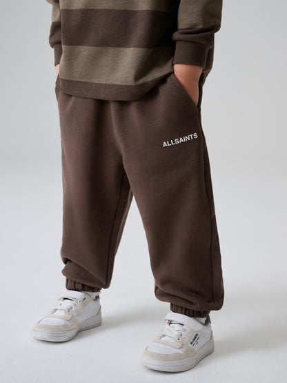 smALLSAINTS Brown Striped Rugby Top And Joggers Set - image 3