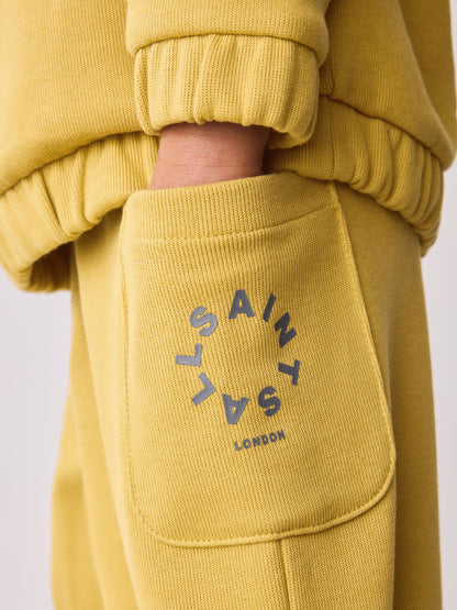 smALLSAINTS Yellow Tierra Funnel Neck Sweater and Joggers Set - image 7