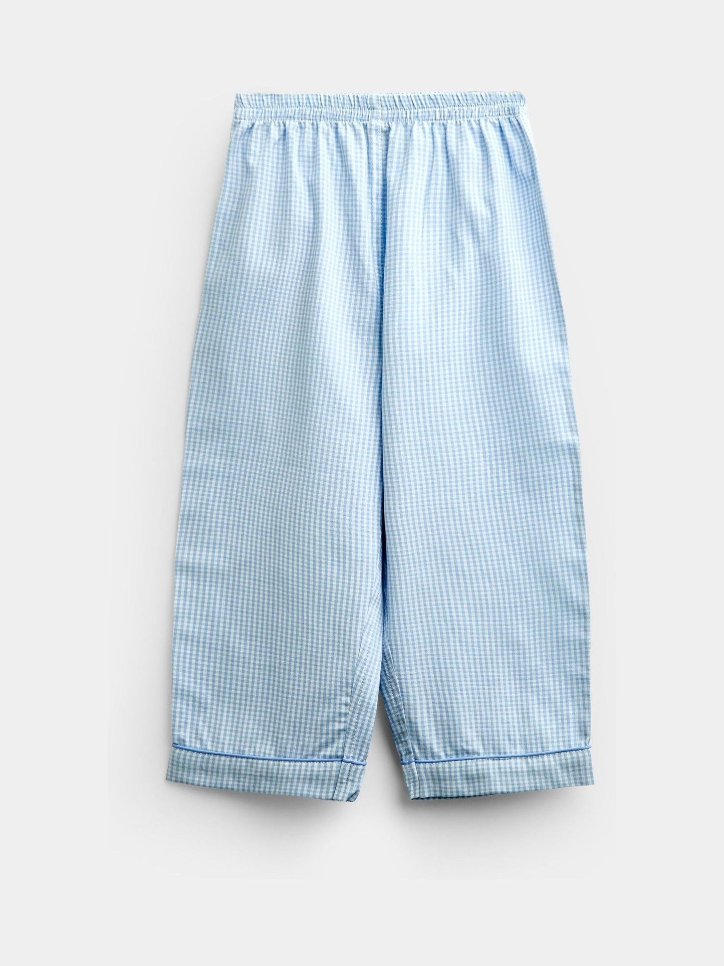Dsiney Kidz - JoJo Maman Bébé Blue Peter Rabbit Gingham Woven Pyjamas image 4