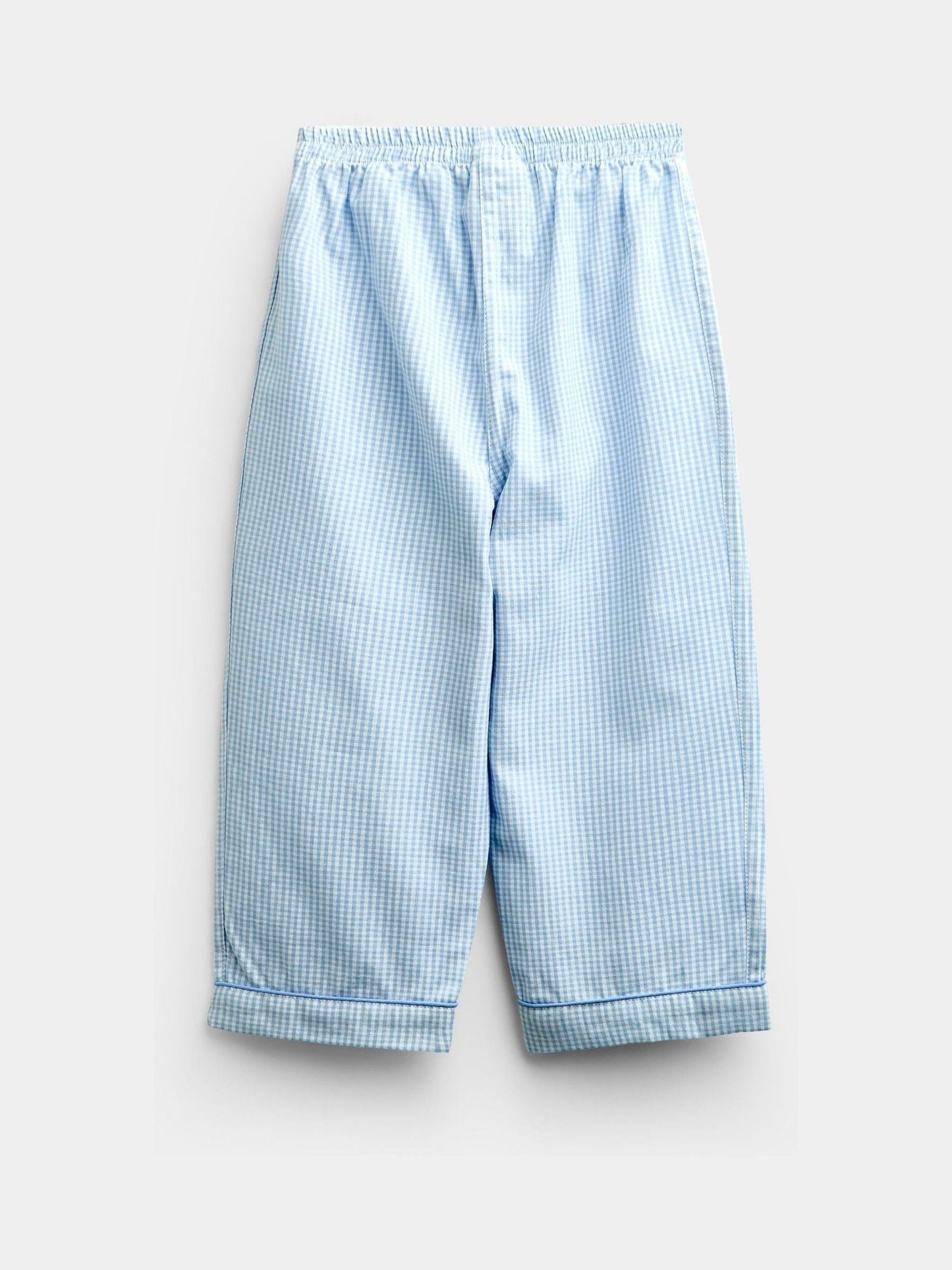 Dsiney Kidz - JoJo Maman Bébé Blue Peter Rabbit Gingham Woven Pyjamas image 5
